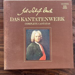 J. S. Bach Das Kantatenwerk Complete Cantatas Vol 19 LP Box Set 1977 Telefunken